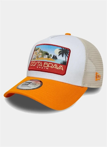 New Era Plats Truckerkeps